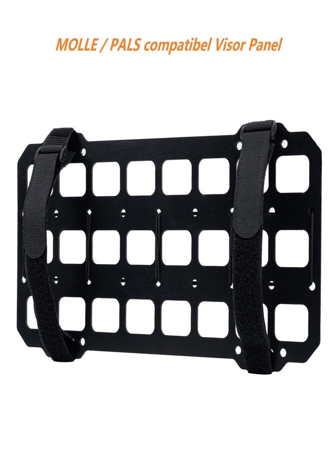 TACNEX Vehicle Rigid MOLLE Panel for Car Visor Organizer EDC Pouch Tool Holster Bag Holder Tactical Gear Rack Truck Equipment Mount Plate Modular Storage Shelf Auto Interior Accessories - Image 4